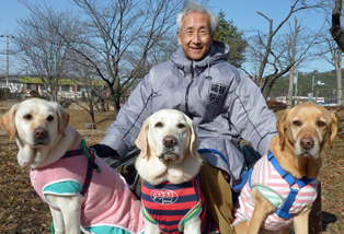 しっかりと役割を果たした引退犬の写真2